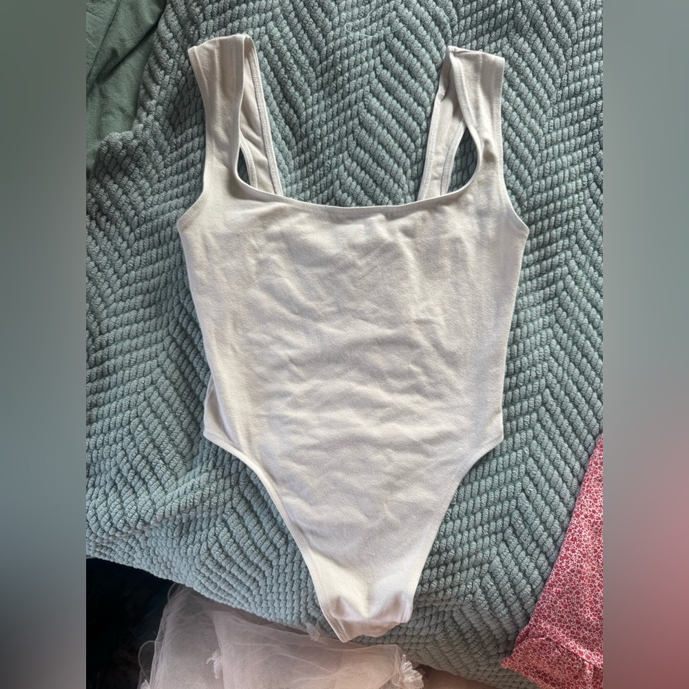 Los Angeles Apparel White Bodysuit